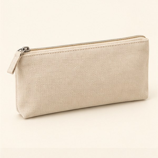 Canvas zip pouch