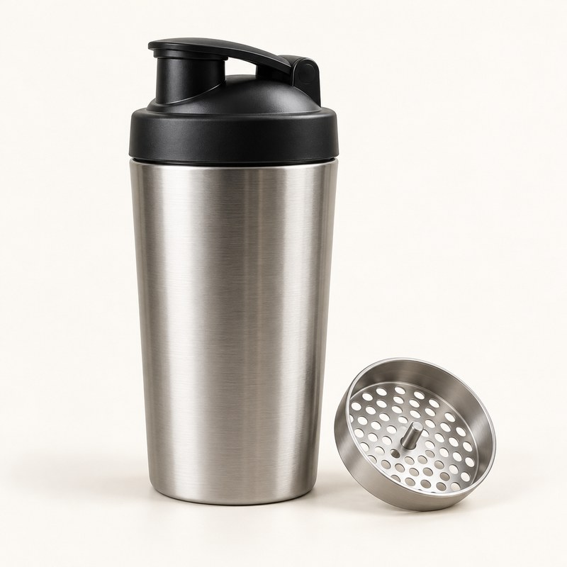 Stainless-steel protein shaker